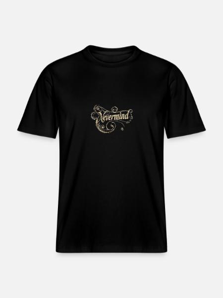 Macht nichts - RELAXED FIT Unisex Organic T-Shirt - Schwarz