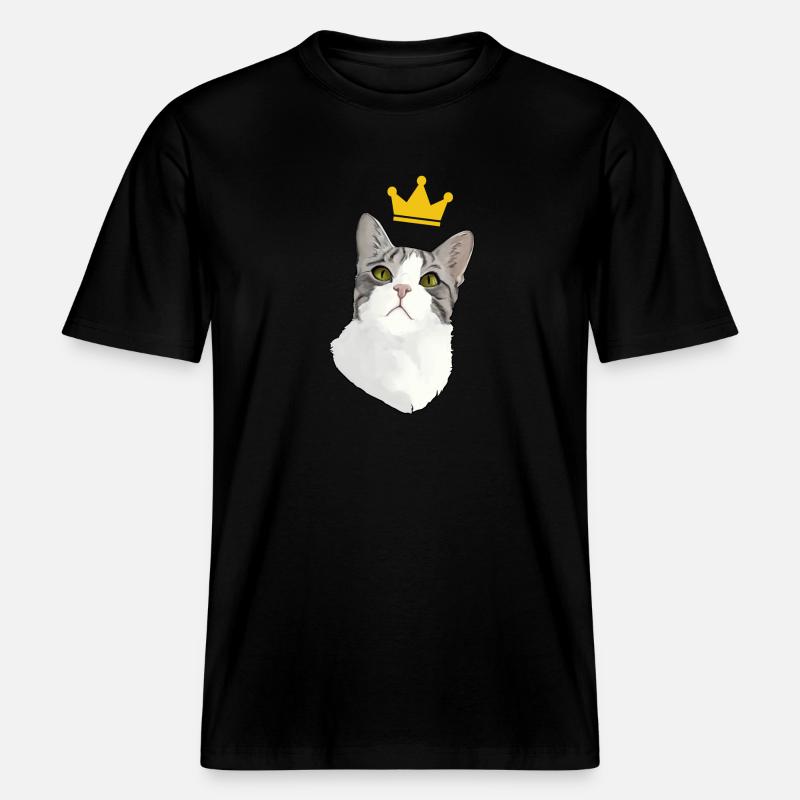 King Mörf -  RELAXED FIT Unisex Organic T-Shirt - Schwarz