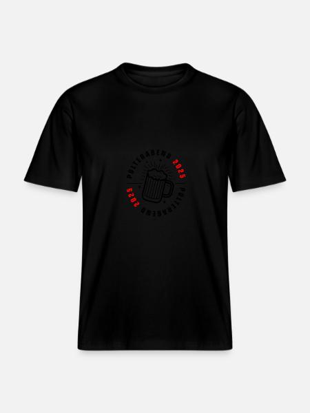 Polterabend 2025 -  RELAXED FIT Unisex Organic T-Shirt - Schwarz