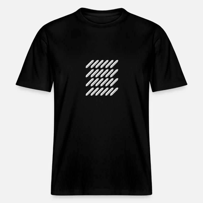 Harmonica Harmonica -  RELAXED FIT Unisex Organic T-Shirt - black