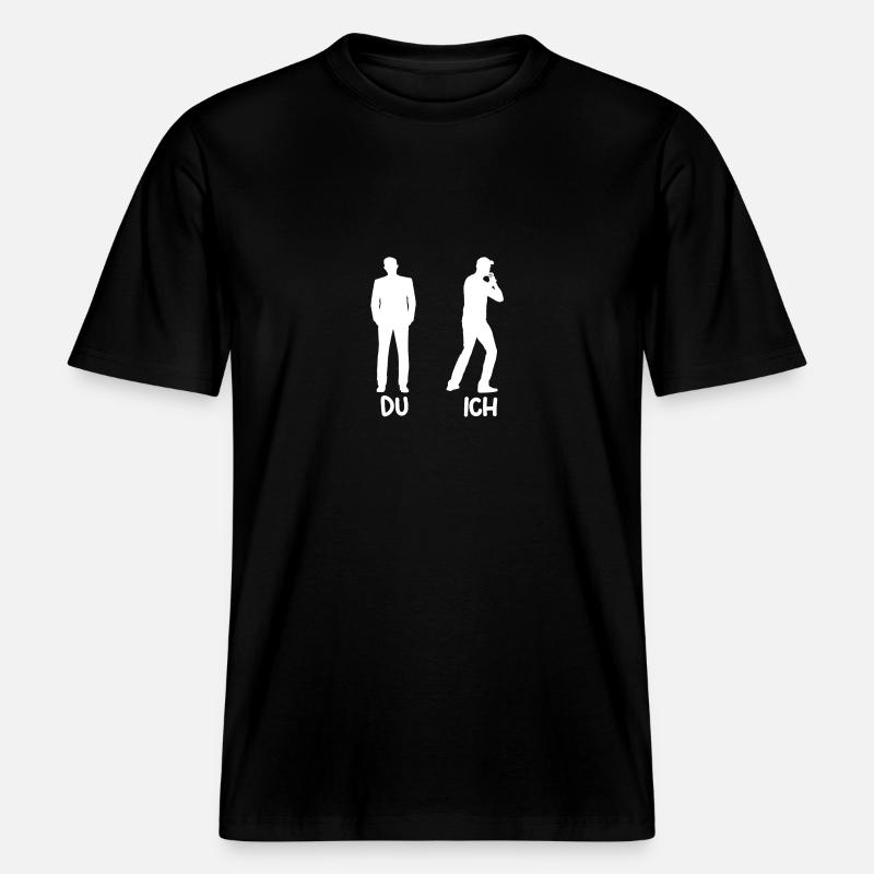 Harmonica Harmonica -  RELAXED FIT Unisex Organic T-Shirt - black