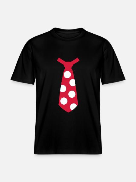 Krawatte -  RELAXED FIT Unisex Organic T-Shirt - Schwarz