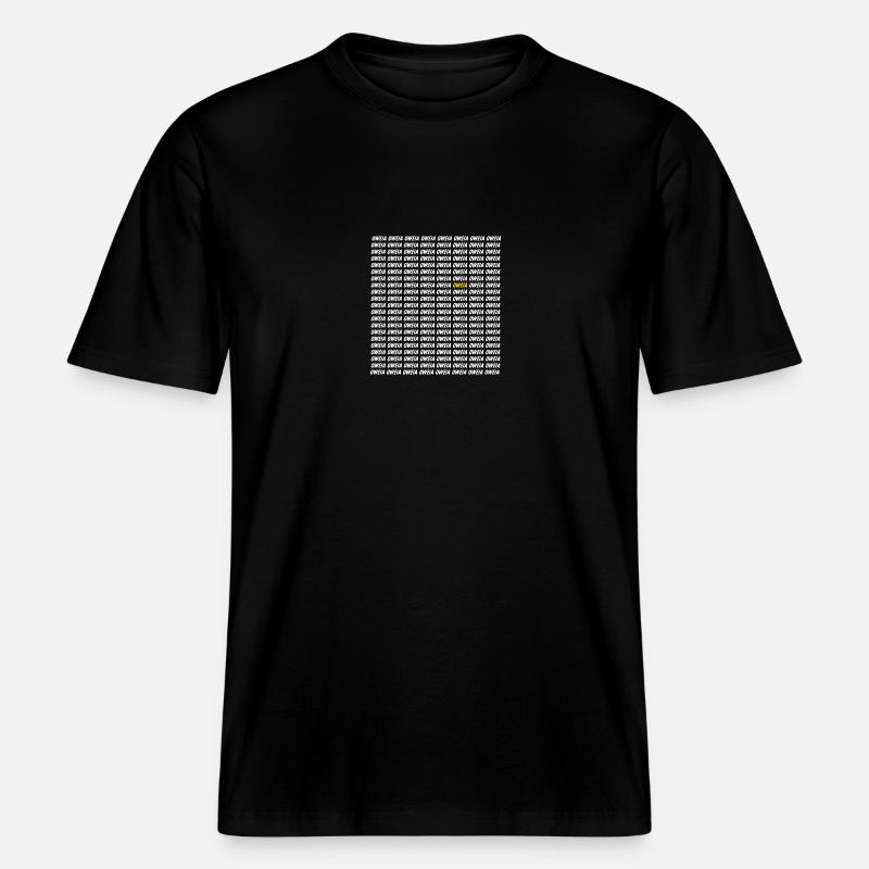 Oweia - RELAXED FIT Unisex Organic T-Shirt - Schwarz