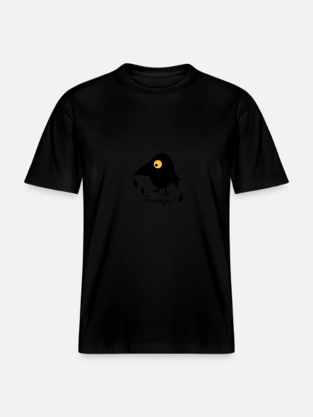Pechvogel -  RELAXED FIT Unisex Organic T-Shirt - Schwarz