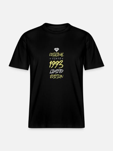 1993 Limited Edition -  RELAXED FIT Unisex Organic T-Shirt - black