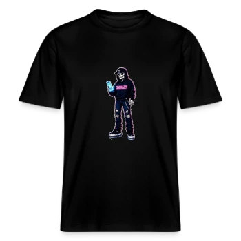 Sarkazzy Szkielet Hacker w streetwearowym swetrze
