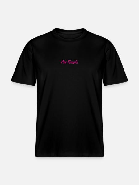 New Romantic - RELAXED FIT Unisex Organic T-Shirt - black