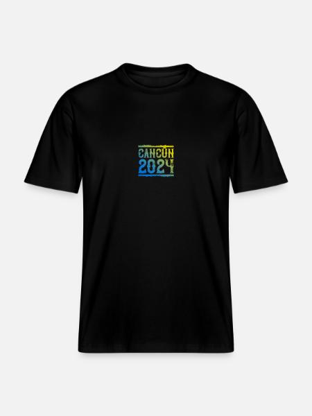 Cancun 2024 -  RELAXED FIT Unisex Organic T-Shirt - black