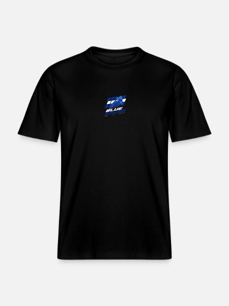 Blue Racer  -  T-shirt unisexe RELAXED FIT en coton bio - noir