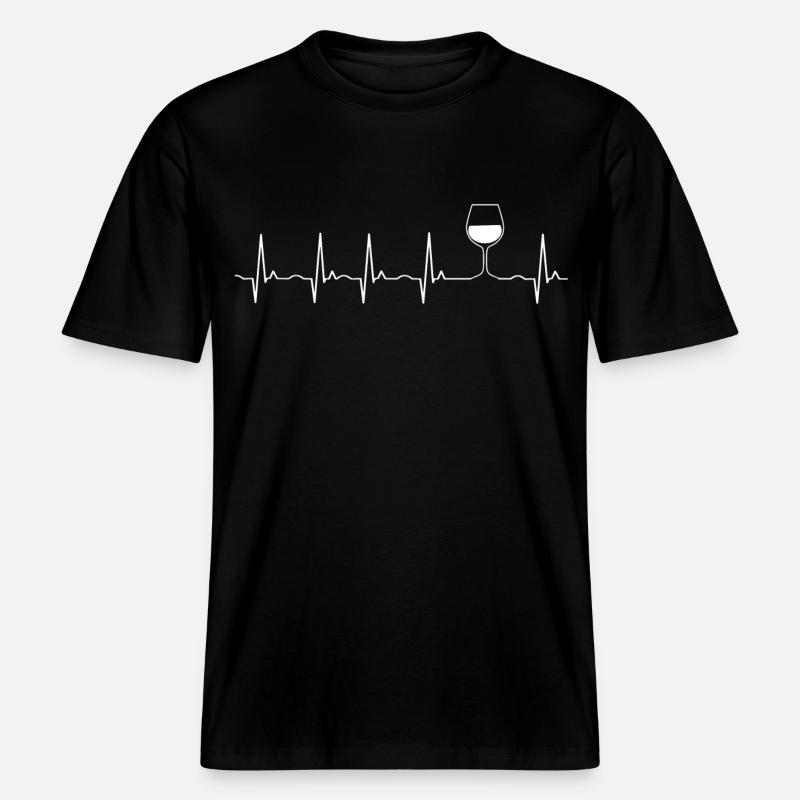 Wine winemaker winemaker - RELAXED FIT Unisex Organic T-Shirt - black