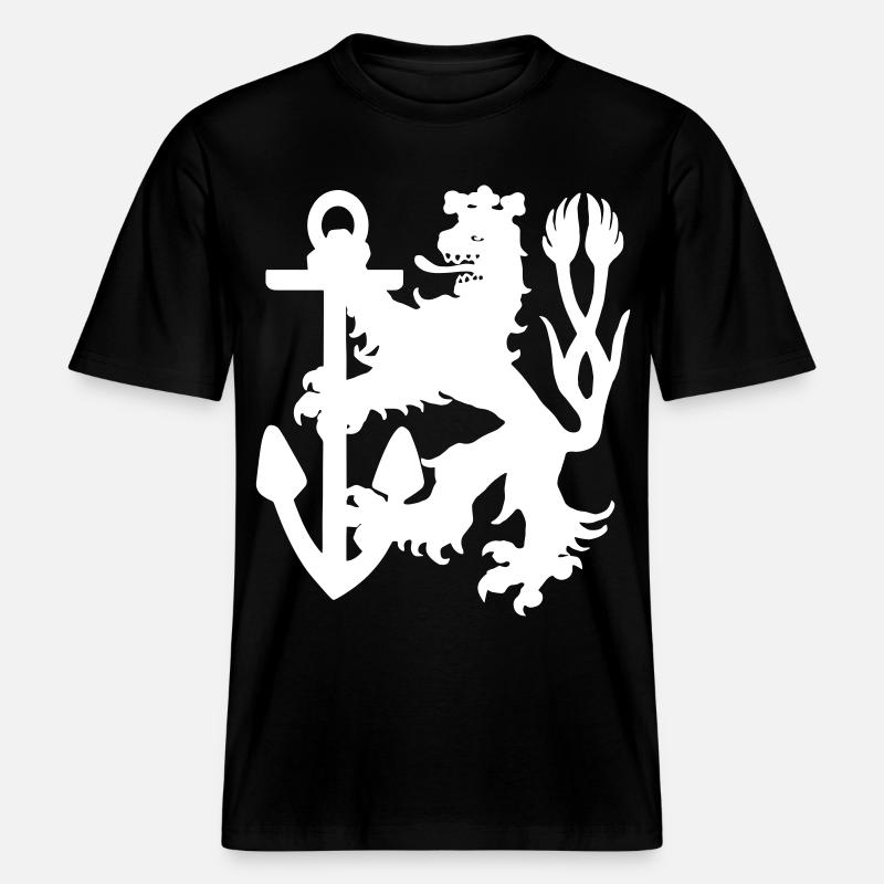 Düsseldorf - Düsseldorfer Löwe -  RELAXED FIT Unisex Organic T-Shirt - Schwarz