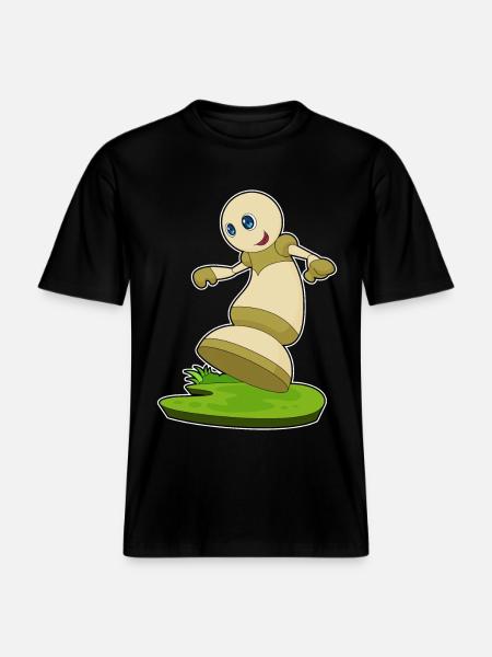 Pièces d’échecs pion échecs -  T-shirt unisexe RELAXED FIT en coton bio - noir