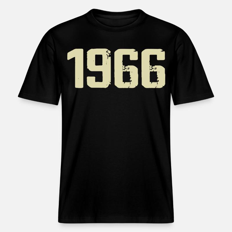 Jubilee 1966 -  RELAXED FIT Unisex Organic T-Shirt - black