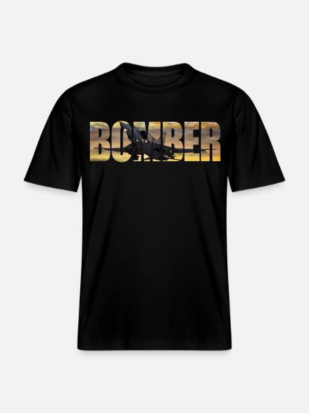 Bomber Tu-22 M3 -  RELAXED FIT Unisex Organic T-Shirt - black