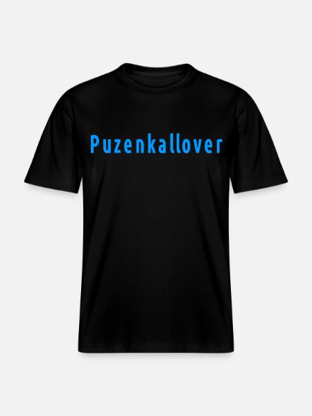 Puzenkallover -  RELAXED FIT Unisex Organic T-Shirt - black