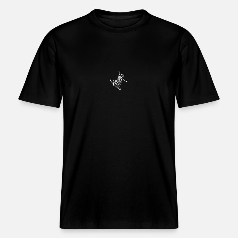 Flamenco -  T-shirt unisexe RELAXED FIT en coton bio - noir