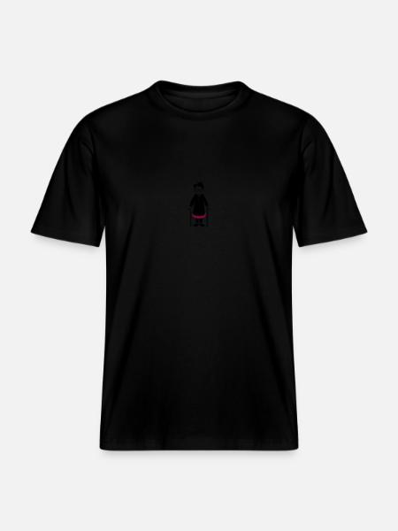 Oma Dame - RELAXED FIT Unisex Organic T-Shirt - Schwarz
