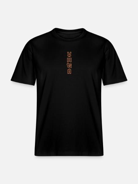 Yoga - T-shirt unisexe RELAXED FIT en coton bio - noir