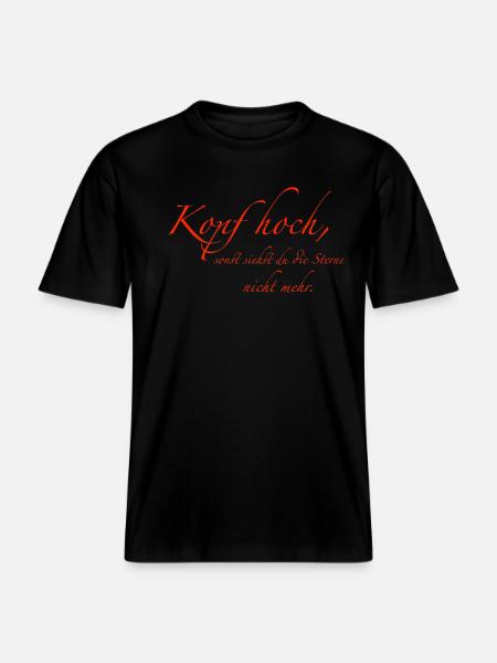 Cheer up -  RELAXED FIT Unisex Organic T-Shirt - black