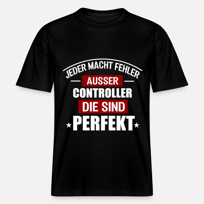 CONTROLLER -  RELAXED FIT Unisex Organic T-Shirt - Schwarz