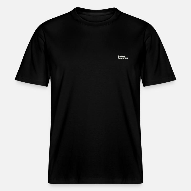 lecker bierchen -  RELAXED FIT Unisex Organic T-Shirt - Schwarz