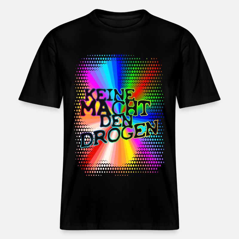 blockedTitle -  RELAXED FIT Unisex Organic T-Shirt - Schwarz