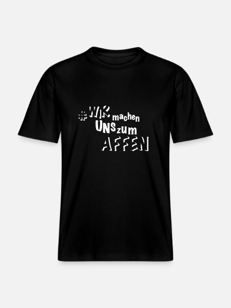 Stift & Block - RELAXED FIT Unisex Organic T-Shirt - Schwarz