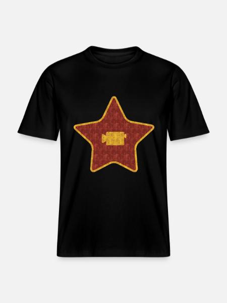 Cameraman / film -  RELAXED FIT Unisex Organic T-Shirt - black