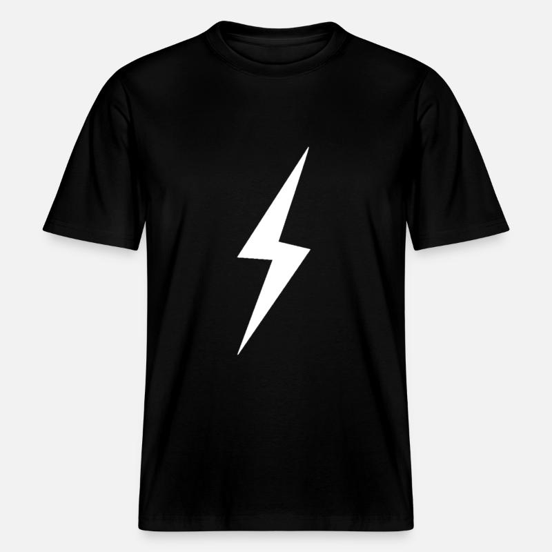 Blitz -  RELAXED FIT Unisex Organic T-Shirt - Schwarz