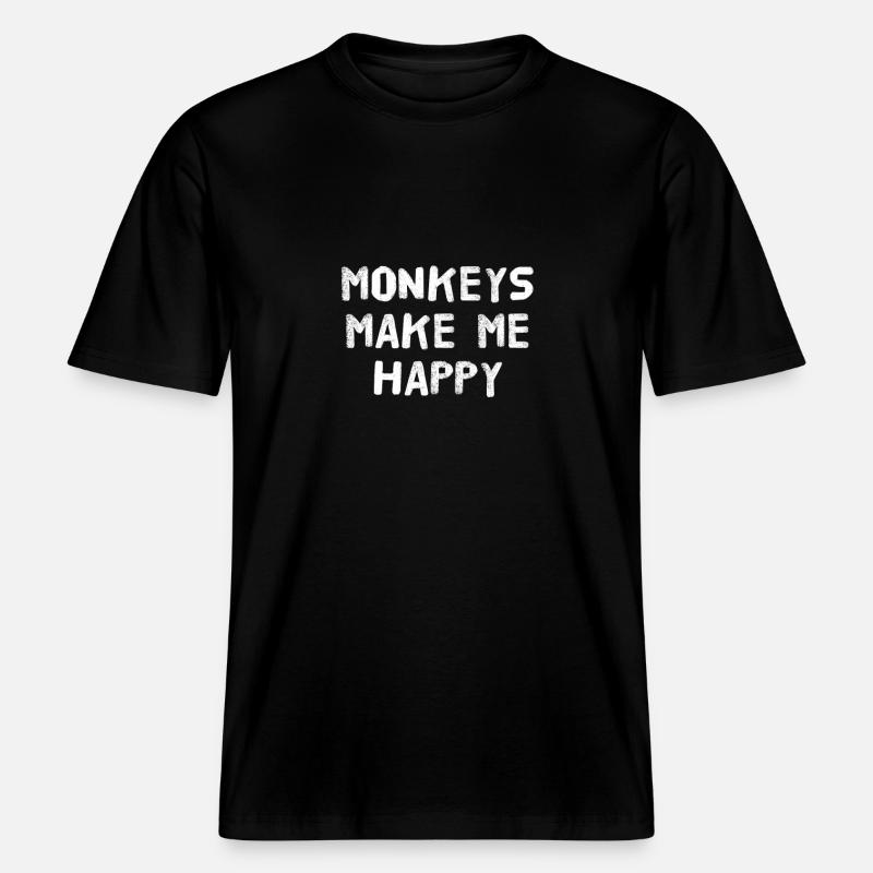 AFFE -  RELAXED FIT Unisex Organic T-Shirt - Schwarz
