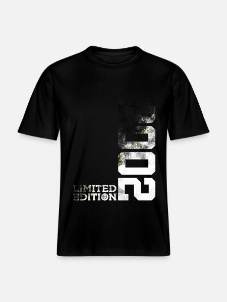24E ANNIVERSAIRE ÉDITION LIMITÉE 2002 -  T-shirt unisexe RELAXED FIT en coton bio - noir