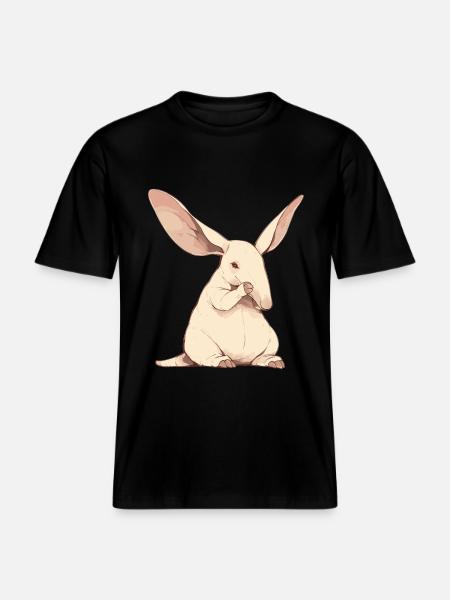 Aardvarks Aardvarks - RELAXED FIT Unisex Organic T-Shirt - black