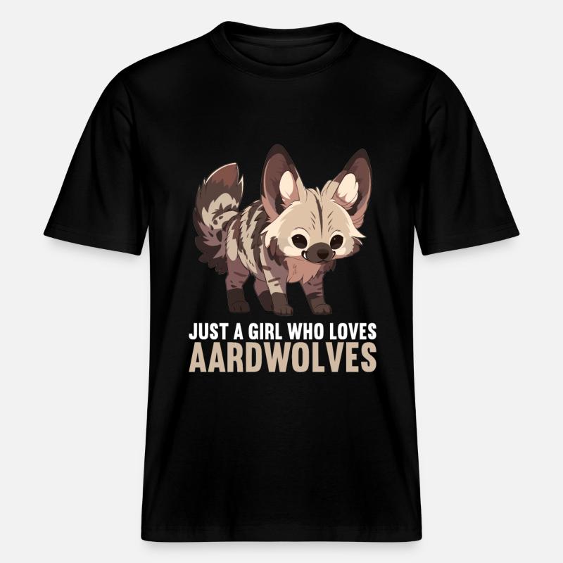 Aardwolves Aardwolf -  RELAXED FIT Unisex Organic T-Shirt - black