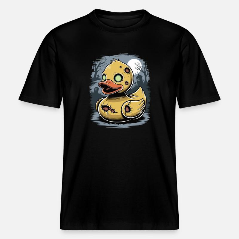 Zombie gummiente -  RELAXED FIT Unisex Organic T-Shirt - Schwarz