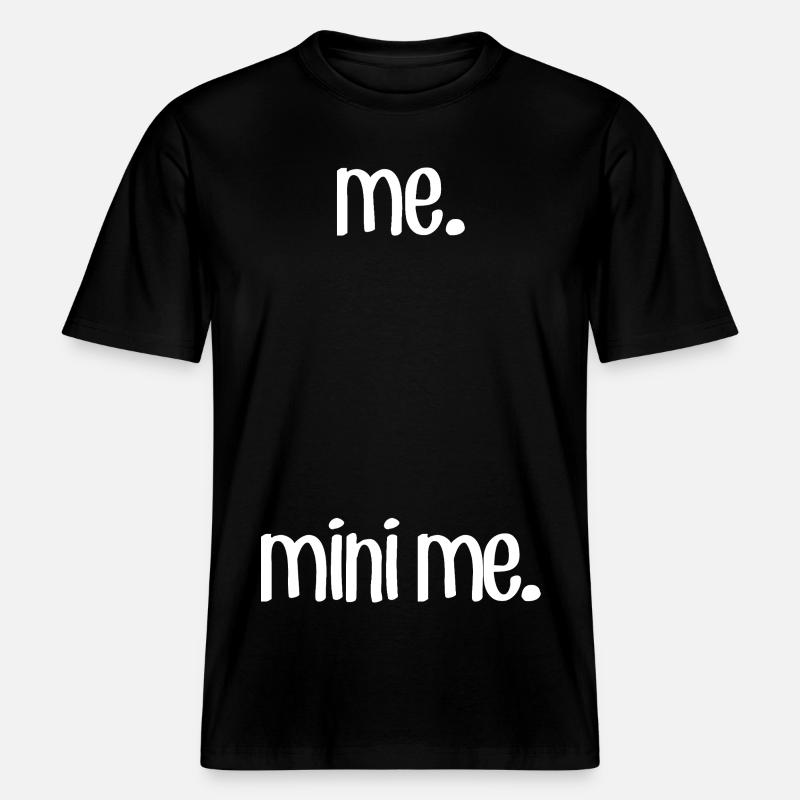 Moi et M Moi - T-shirt unisexe RELAXED FIT en coton bio - noir