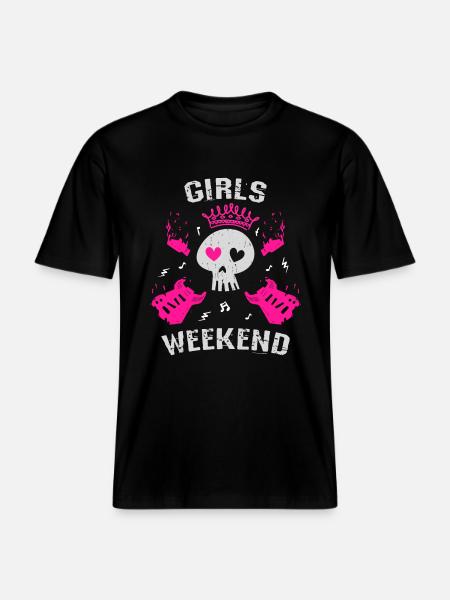 Girls weekend -  RELAXED FIT Unisex Organic T-Shirt - black