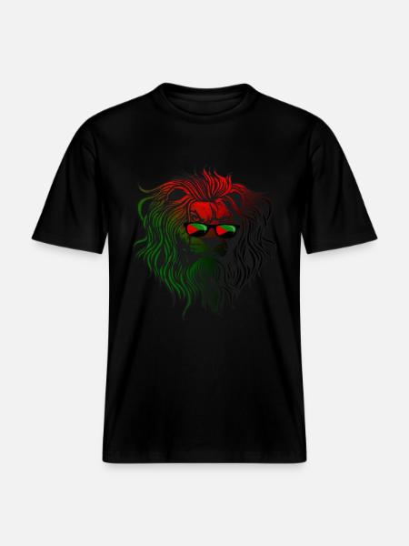 Martinique - T-shirt unisexe RELAXED FIT en coton bio - noir