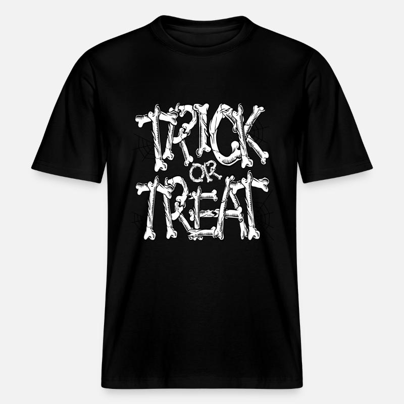 Süßes oder Saures -  RELAXED FIT Unisex Organic T-Shirt - Schwarz