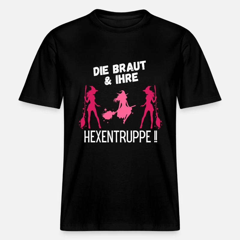 JGA -  RELAXED FIT Unisex Organic T-Shirt - Schwarz