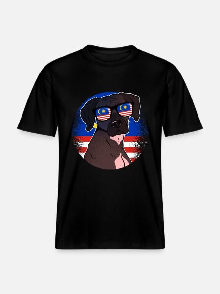 Malaysia -  RELAXED FIT Unisex Organic T-Shirt - black