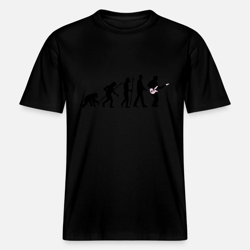 Evolution Basser 11_2017 -  RELAXED FIT Unisex Organic T-Shirt - Schwarz
