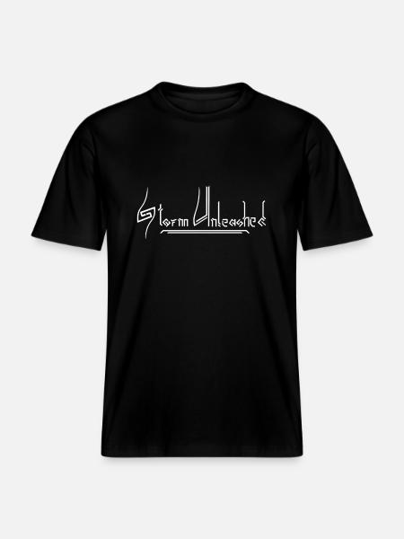 Storm Unleashed Logo-Shirt - RELAXED FIT Unisex Organic T-Shirt - Schwarz
