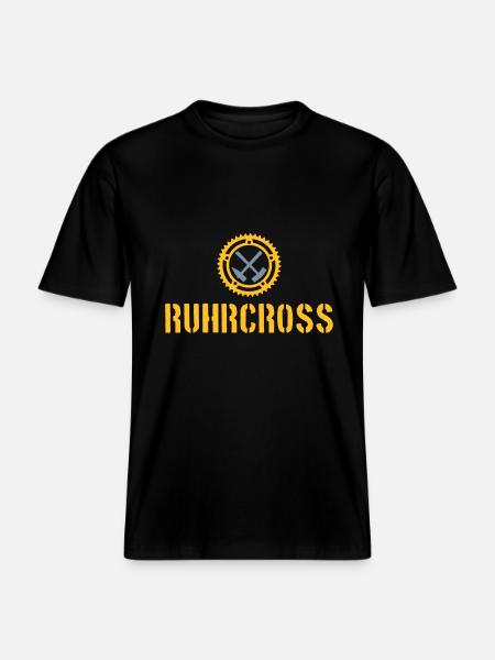 ruhrcross 3 -  RELAXED FIT Unisex Organic T-Shirt - Schwarz
