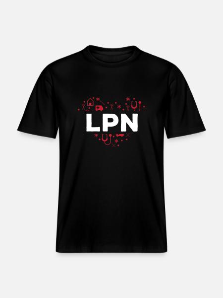 Licensed Practical Nurse -  RELAXED FIT Unisex Organic T-Shirt - black