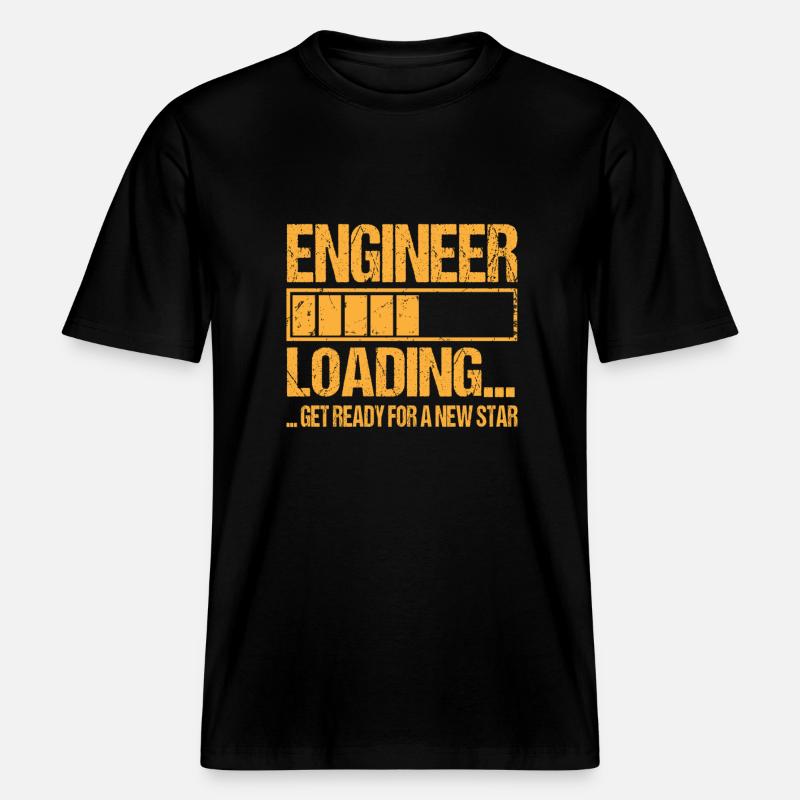 Engineer loading Engineer Training -  RELAXED FIT Unisex Organic T-Shirt - black