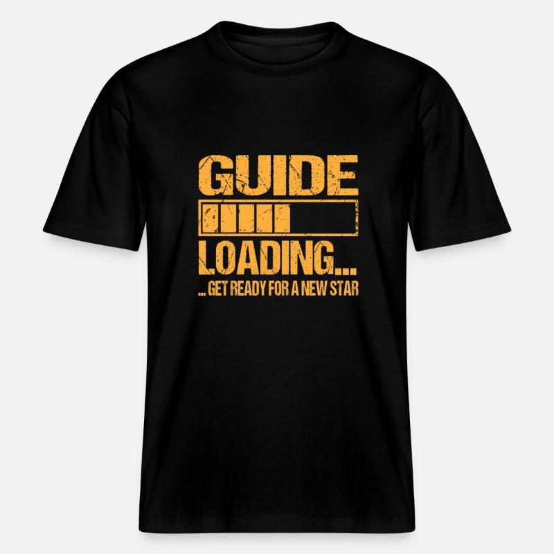 Guide loading Guide Training -  RELAXED FIT Unisex Organic T-Shirt - black