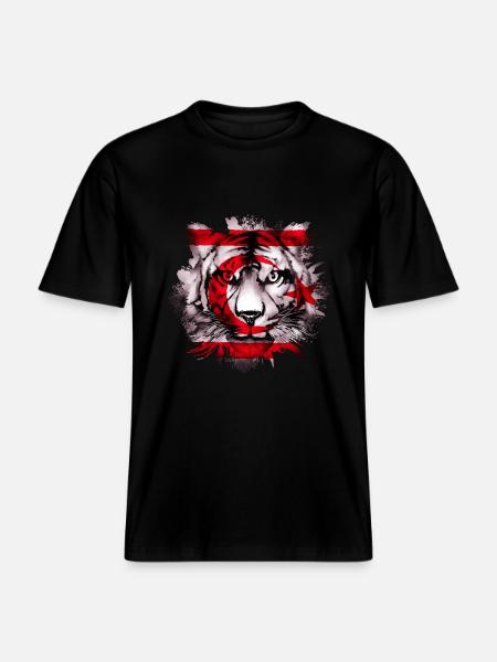 Northern Cyprus - RELAXED FIT Unisex Organic T-Shirt - black
