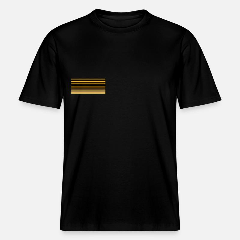 Barcode Maja -  RELAXED FIT Unisex Organic T-Shirt - Schwarz