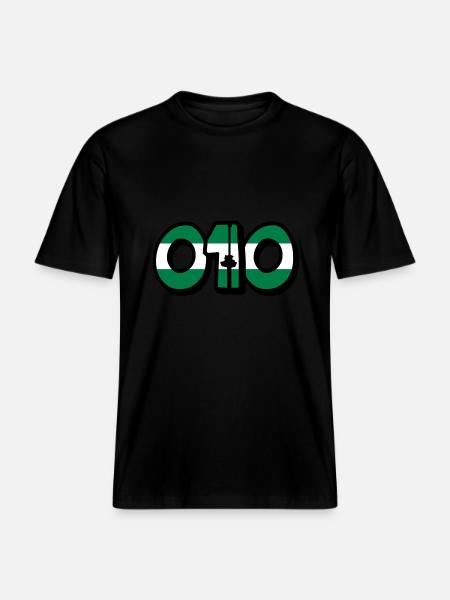 010 - RELAXED FIT Unisex Organic T-Shirt - black