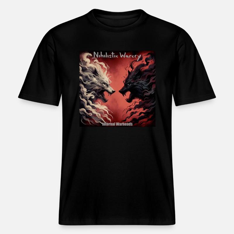 NW - Interne Gefechtsköpfe - RELAXED FIT Unisex Organic T-Shirt - Schwarz